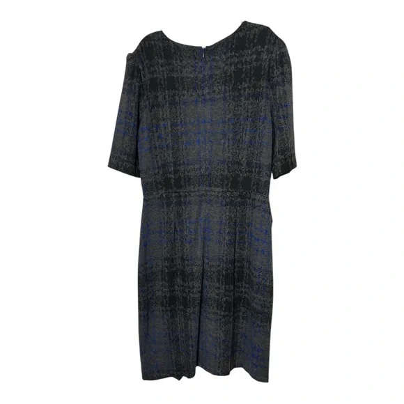 Betsey Johnson Black, grey and Blue Midi Dress - Picture 4 of 7